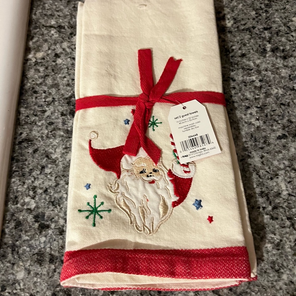 Christmas Dish towels set of two